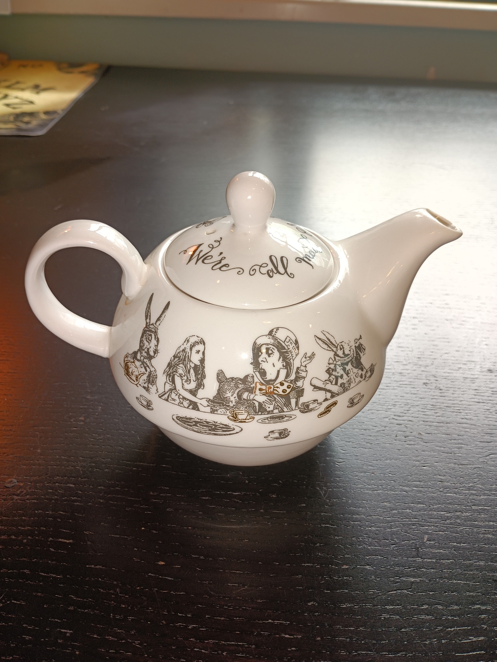 Alice In Wonderland Tea For One Set - Picture 9 of 12